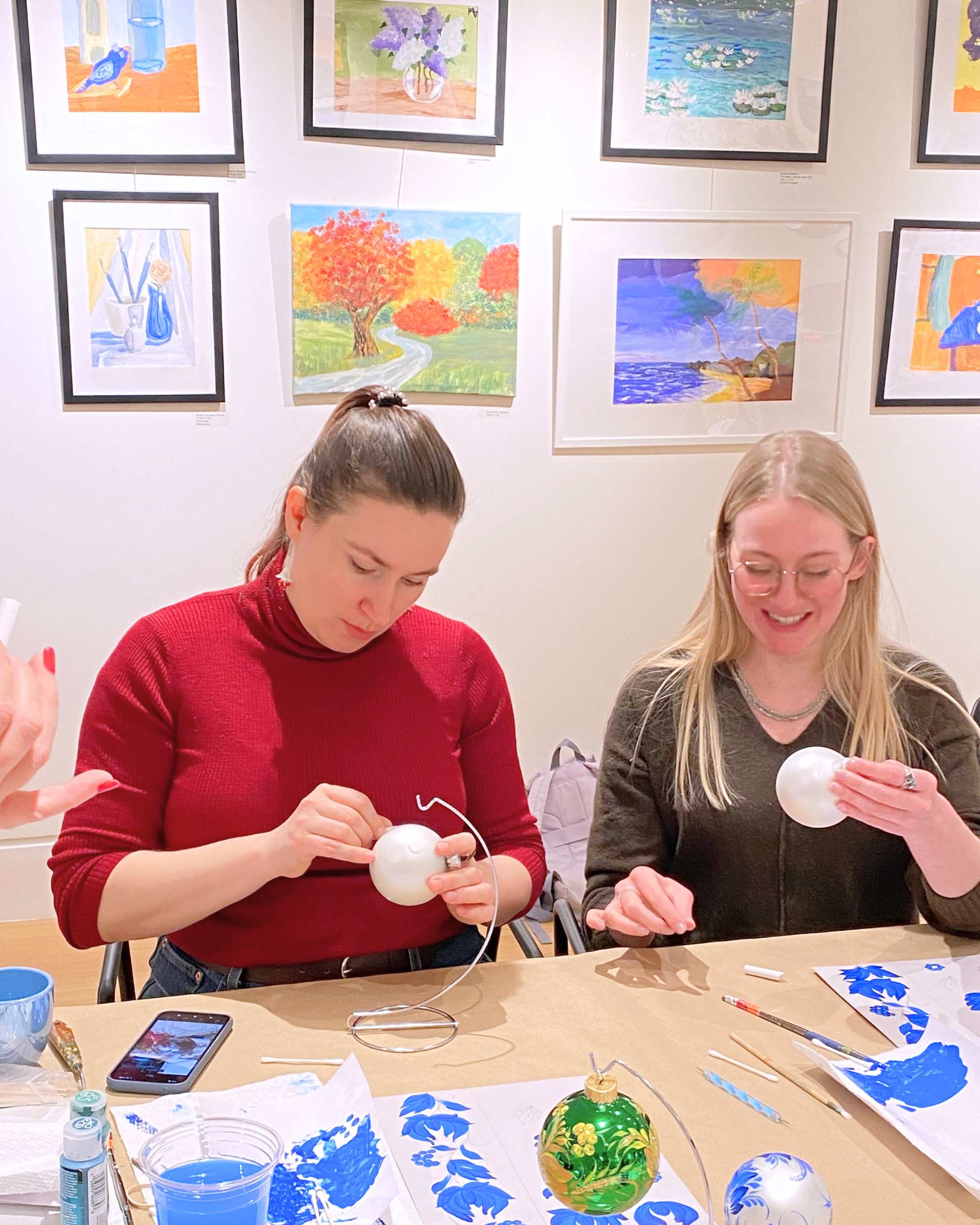 Petrykivka Christmas Ornament Workshop, Thursday, December 11, 2025